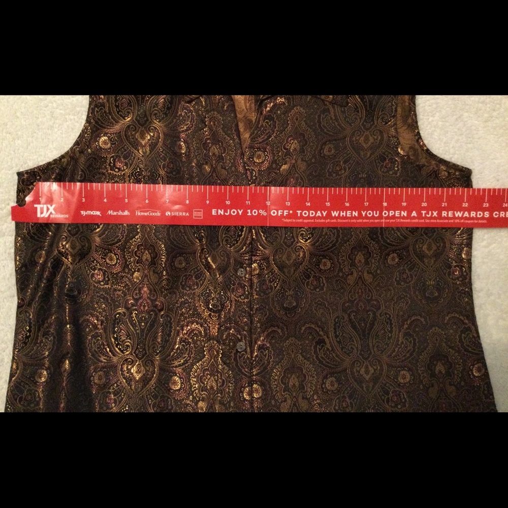 NWT Coldwater Creek sleeveless top, XL - Picture 4 of 6